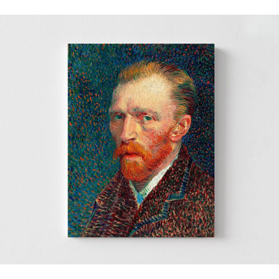 Autoportrait par Vincent Van Gogh, artiste célèbre, reproduction d'art classique, Art graphique, art mural encadré