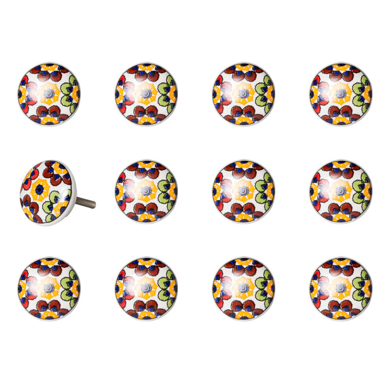 Rosha 1 1/2" Diameter Mushroom Knob