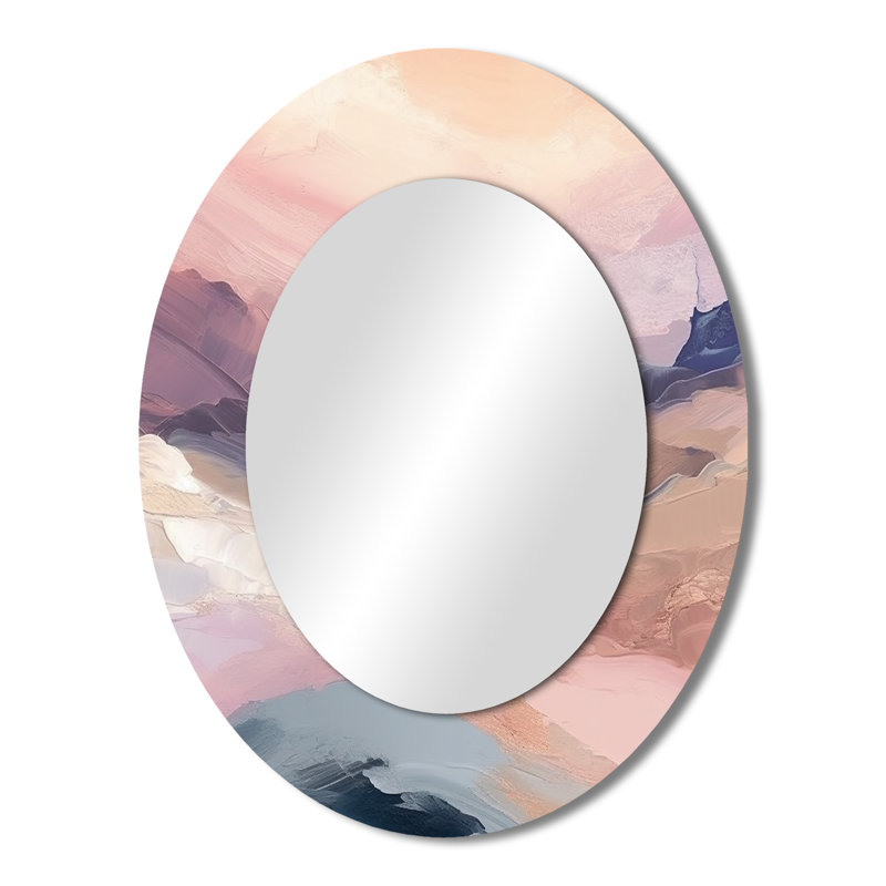 Miroir mural pastel pastel, 43 po x 33 po