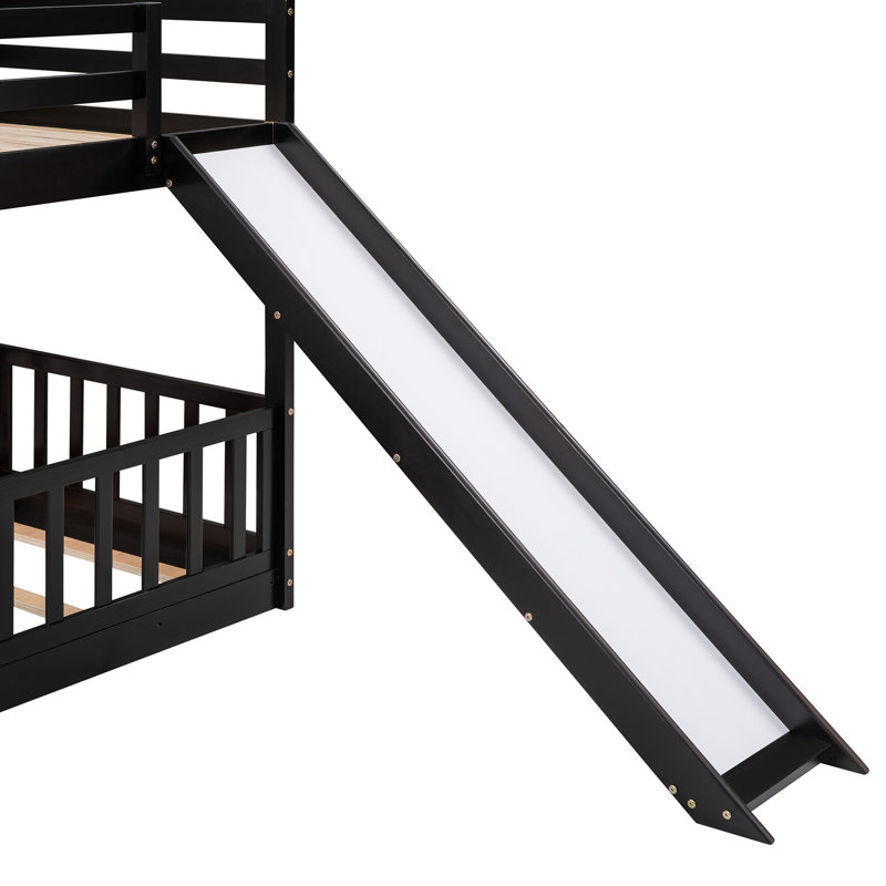 Lit simple superposé simple avec une fabrication de qualité stable et sécuritaire, Espresso