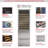 Allavino 108 Bottle Stainless Steel Wine Refrigerator with Two Refrigerated Drawers-107272054