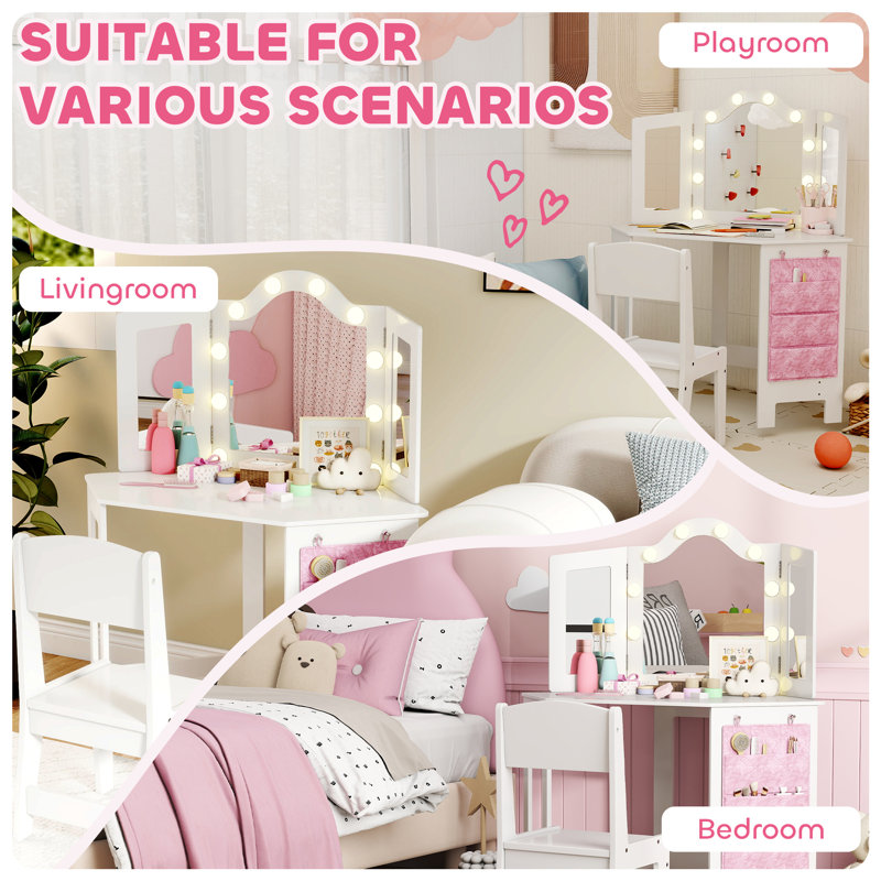 Dressing Table with Mirror