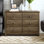 Commode double 6 tiroirs Scott
