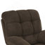 Fauteuil inclinable manuel avec accoudoirs rembourrés Devonaire
