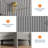 54" Wide Fluted 7-Drawer Modern Wooden Dresser-2047196903