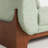 Soft-padded bench sofa solid wood granular fleece-1340566593