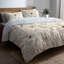 Ensemble d'édredon Country Farmhouse 6 pièces - Collection Floral Ivory Meadow-131229140