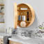 Armoire de toilette murale ronde 19,68 po Danvers-1738950957