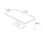 Modern simple high-end rectangular dining table-102786823-102786820