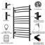Curved Towel Rail Towel Warmer