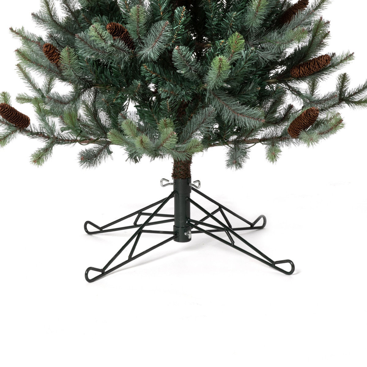 Pre-Lit Blue Spruce Fir Christmas Tree, 4.5' H