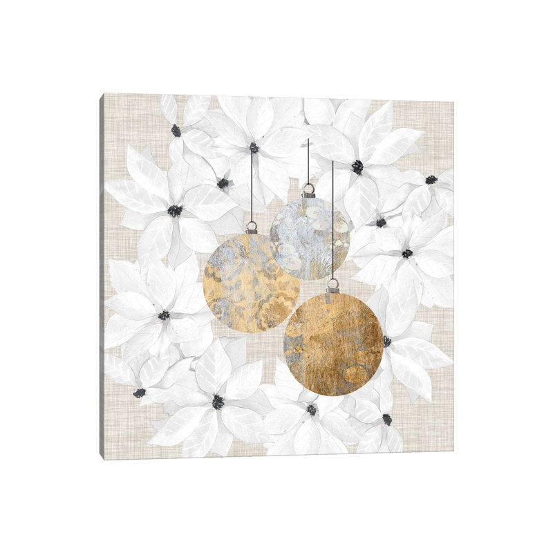 «Soph sophistiqué Noël III» par Grace Popp - impression, Pas de tapis, Toile tendue, H 12 po x l 12 po x P 0,75 po