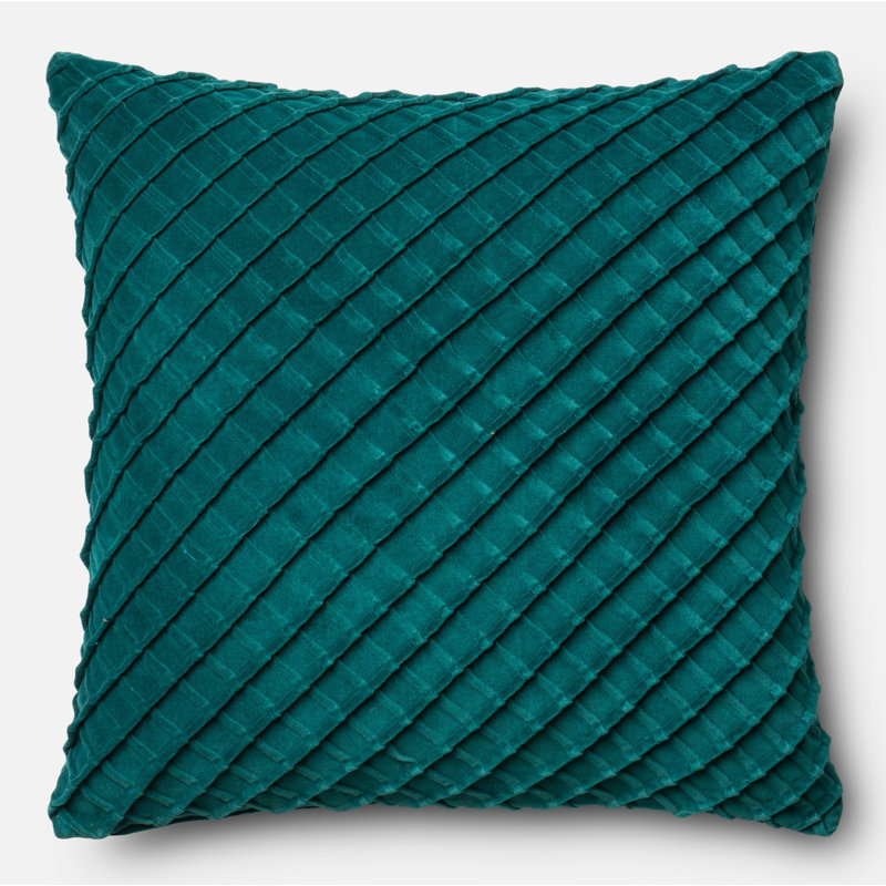 Down Reversible Throw Pillow, Charcoal, Down
