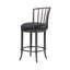 Tabouret de bar pivotant à hauteur de comptoir Vince-1435188302-1435188291
