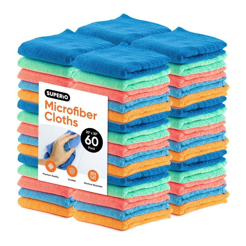 Serviette de nettoyage en microfibre Superio