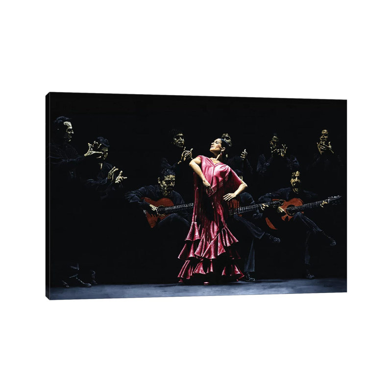 Bailarina Orgullosa Del Flamenco by Richard Young - Wrapped Canvas Print, 20.32cm H x 30.48cm W x 1.9cm D
