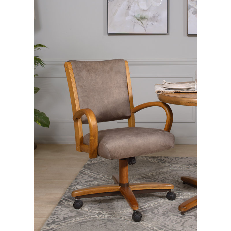 Tallassee 19'' H Upholstered Armchair, Brown
