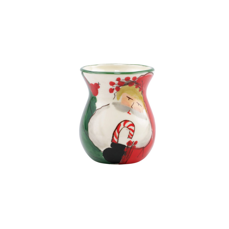 Old St. Nick Handmade Earthenware Table Vase