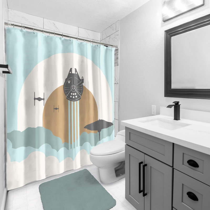 Star Wars adult shower curtain