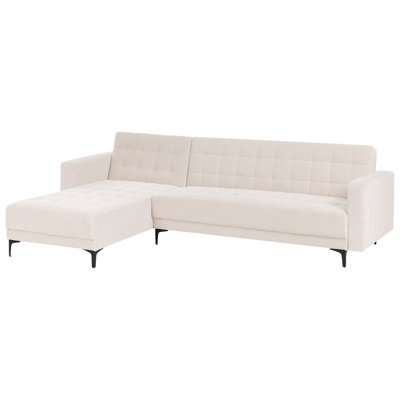 Aliyha 4 Seater Velvet Sofa Bed