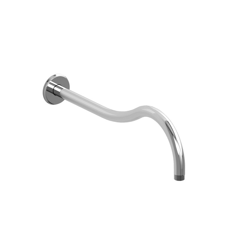 Riobel 16" Wall Mount Shower Arm, Chrome
