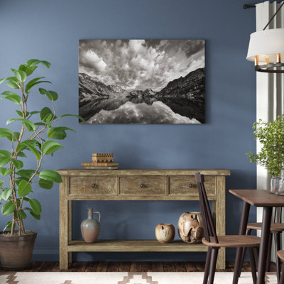 Sawtooth Lake Reflection I by Alan Majchrowicz - No Frame Print on Canvas