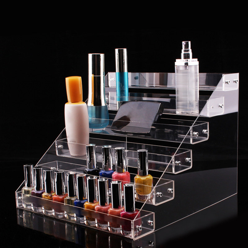 Mellinger Acrylic 6 Compartment Makeup Organizer