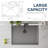 Single Bowl Stainless Steel Kitchen Sink-69356581-69356582