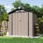 6.4 Ft. W x 4.0 Ft. D Steel Storage Shed with Door Lock and Floor