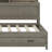 Daybed With 3 Storage Drawers, Upper Soft Board, Shelf, And A Set Of Sockets And USB Ports-1018937519