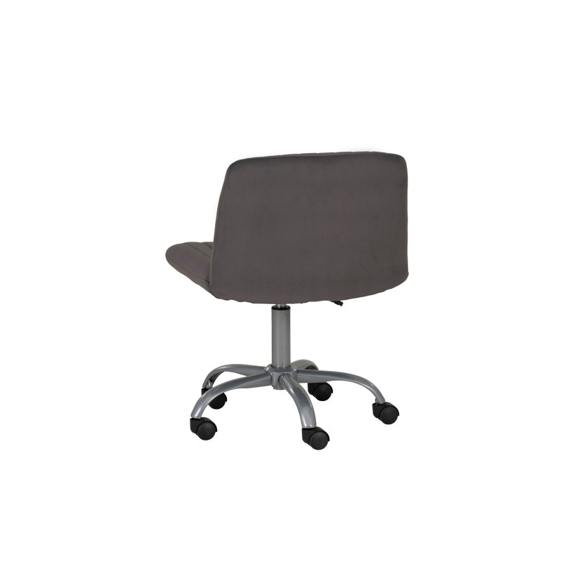 Morency Swivel Office Chair, Gray
