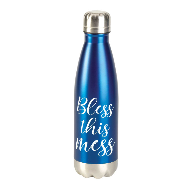 17 oz. Bouteille d'eau isolée en acier inoxydable