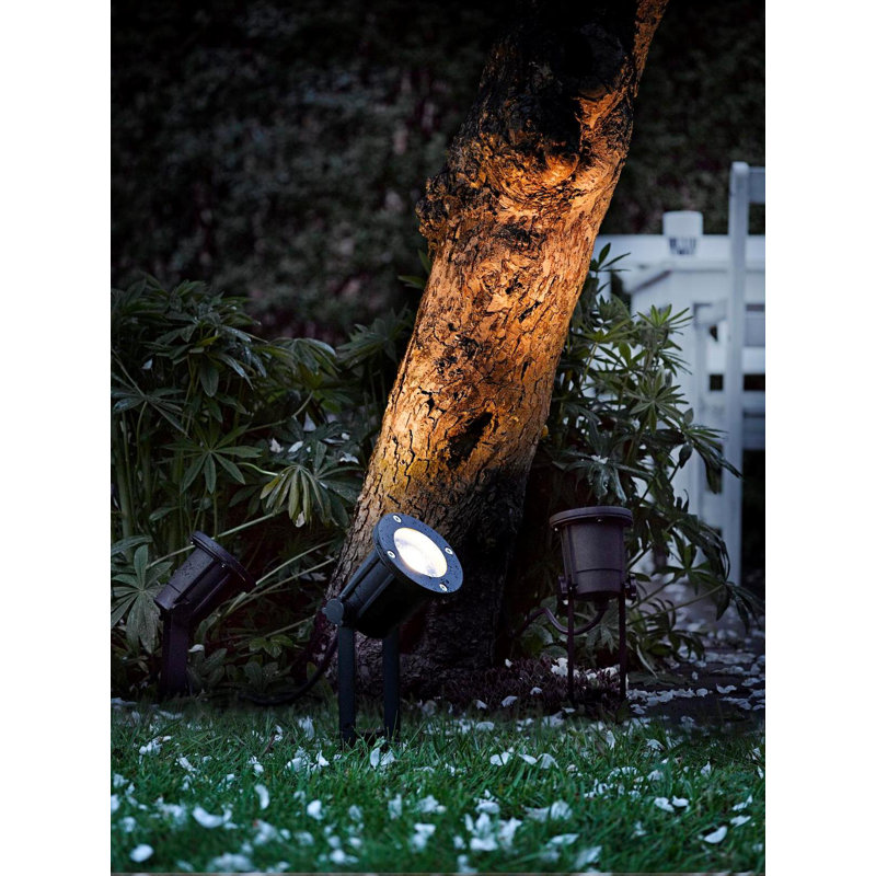 2078 Black Aluminium Spotlight