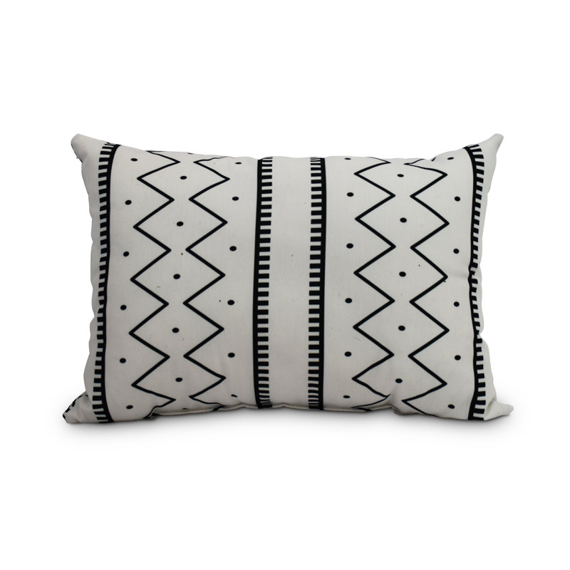  Coussin lombaire intérieur / extérieur Mudcloth