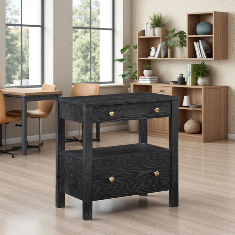 2 Drawer Nightstand
