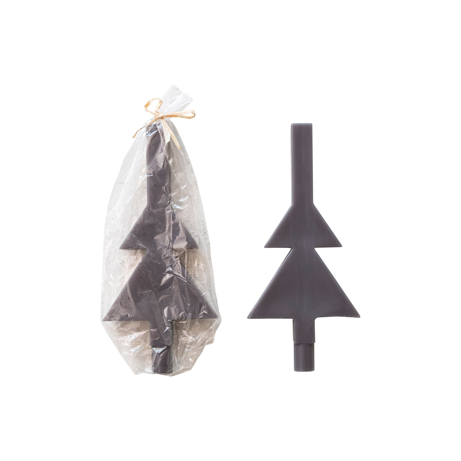 Unscented Taper Candle, Black