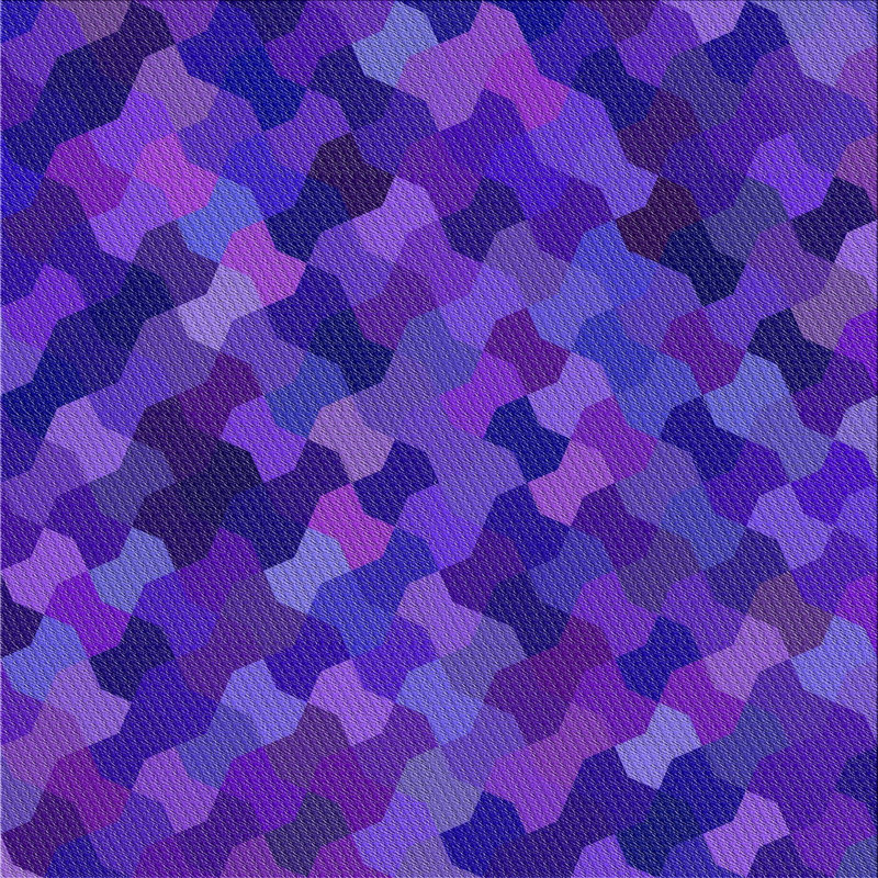 Geometric Indoor Rug, Square 3'