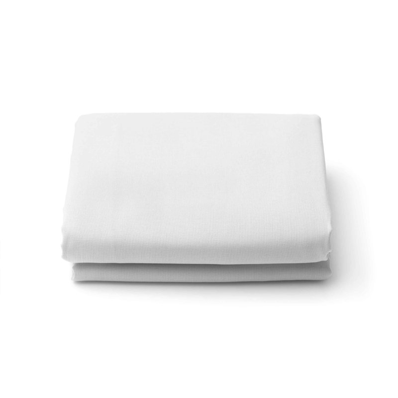 Drap en coton biologique à densité de tissage 300 fils, Très grand californien, Argent argent