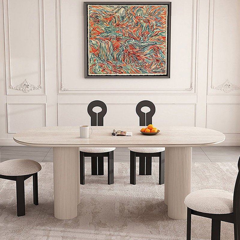 Table de salle à manger Modern, 29.53"H x 55.12"L x 31.5"W