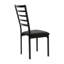 Ensemble de 4 chaises d'appoint en métal
