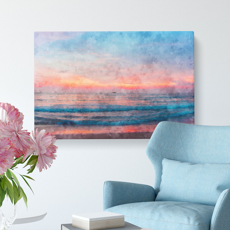 Sundown in Sri Lanka - Wrapped Canvas, 50cm H x 76cm W x 3cm D