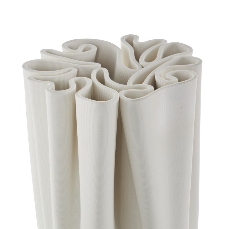 Bowen Ceramic Table Vase, 11.35" H x 5.8" W x 5.8" D