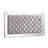 Stylish Contemporary Silver Champagne Bed