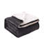Couverture réversible en sherpa et en fausse fourrure-124426234-124426225