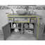 Luca 1000mm Single Bathroom Vanity with Vessel Ceramic Basin