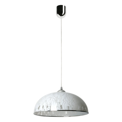 Embrey 1 - Light Chrome Dome Pendant