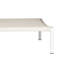 Chaise longue d'extérieur en alliage d'aluminium Satasha