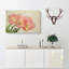 Pink Tulip Art In Abstract - Wrapped Canvas-55325092