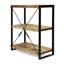 Étagère à livres en fer H 39,5 "x l 35,5" Rahma