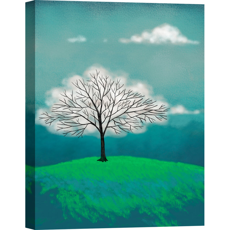 Tree Of Clouds by Stef Lamanche - Wrapped Canvas Print, 70cm H x 50cm W x 4cm D
